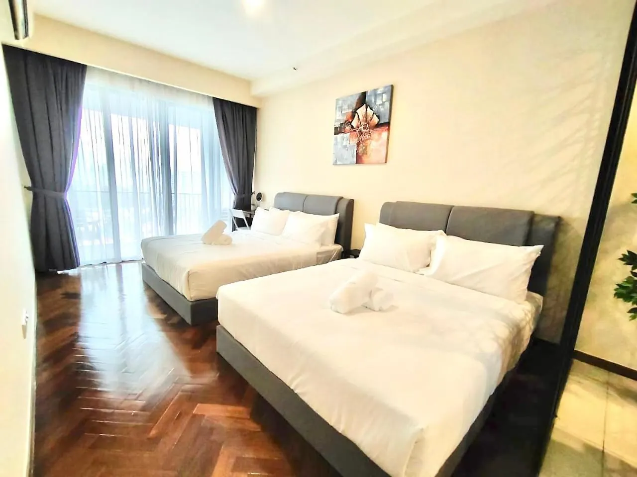 公寓 Seaview Water Purify Cozy Comfortable For Short & Long Stay In The Landmark By Katana 乔治敦