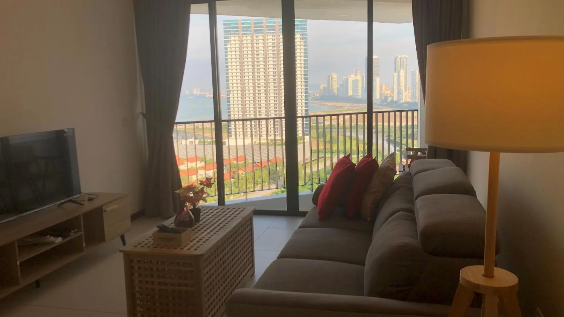 公寓 Seaview Water Purify Cozy Comfortable For Short & Long Stay In The Landmark By Katana 乔治敦